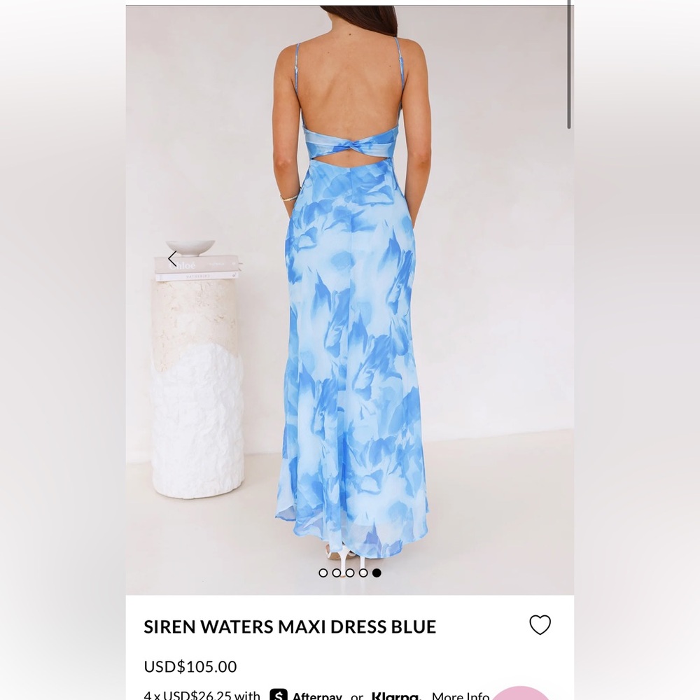 Hello Molly Sirens Water Blue Dress - Picture 2 of 4